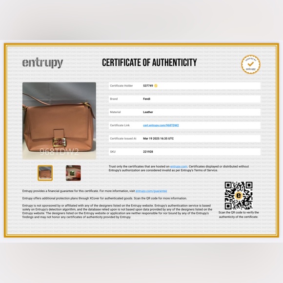 FENDI Pink Mamma Baguette - rare, vintage & authentic - Picture 17 of 17